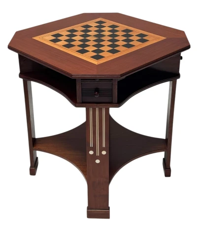 Vienna Secession Chess Table or Game Table, 1900s